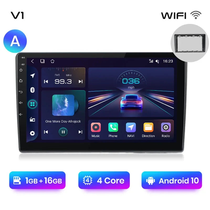 Junsun Wireless CarPlay Android Auto Car Radio Multimedia For VW Passat B5 B6 2004-2010 GPS Intelligent Systems Smart Autoradio - Junsun Official Store
