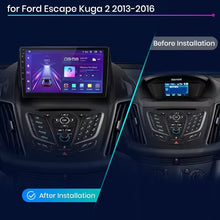 Junsun V1 pro 2 din Android Auto Radio For Ford Escape Kuga 2 C-MAX 2013-2016 Carplay 4G Car Multimedia GPS 2din autoradio