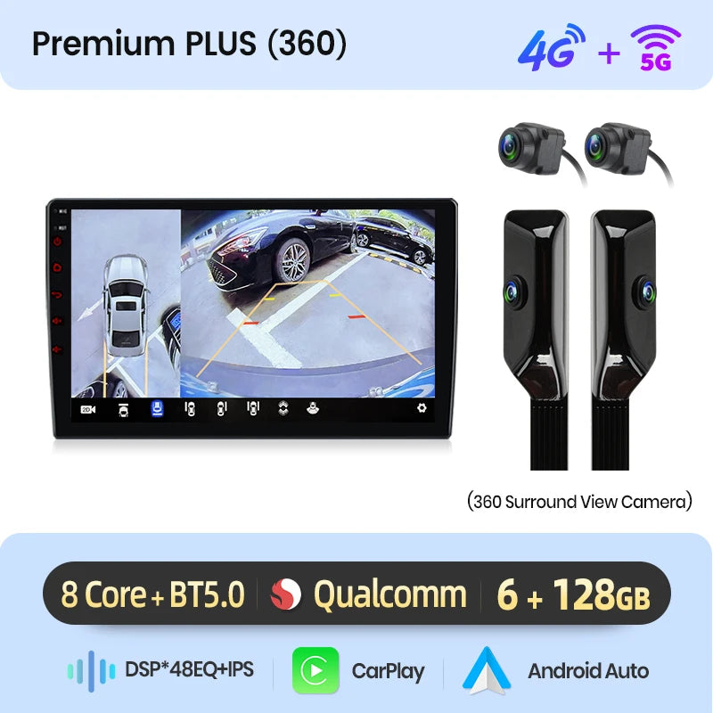 Junsun Wireless CarPlay for Apple Android Auto Car Radio GPS for Alfa Romeo Giulietta 2010-2014 Multimedia RDS 4G WiFi Screen Stereo