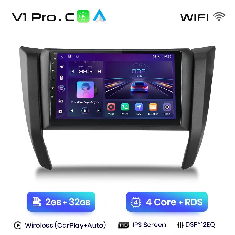 Junsun Wireless CarPlay Android Autoradio für Nissan Navara Frontier NP300 4 D23 2014-2021 Auto Intelligente Systeme RDS BT WiFi 