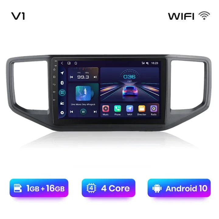 Junsun Wireless CarPlay Android Auto Radio For VOLKSWAGEN AMAROK 2017 Car Intelligent Systems RDS BT WiFi 2 din