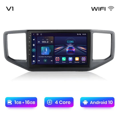Junsun Wireless CarPlay Android Auto Radio For VOLKSWAGEN AMAROK 2017 Car Intelligent Systems RDS BT WiFi 2 din