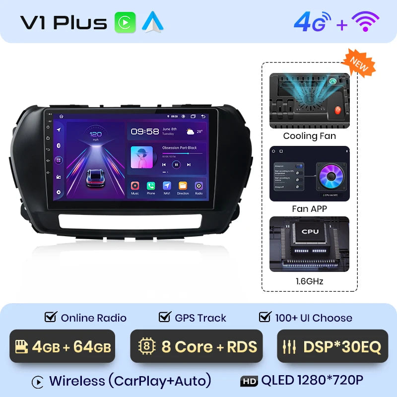 Junsun V1pro 2 Din Android Auto Radio for Great Wall Wingle 5 2017 2018 2019 2020 2021 Car Multimedia Autoradio