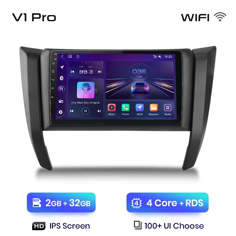 Junsun Wireless CarPlay Android Auto Radio For Nissan Navara Frontier NP300 4 D23 2014-2021 Car Intelligent Systems RDS BT WiFi Junsun Official Store