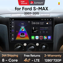 Junsun V1pro AI Voice 2 din Android Auto Radio For Ford S-Max S max 2007 - 2015 Carplay 4G Car Multimedia GPS 2din autoradio