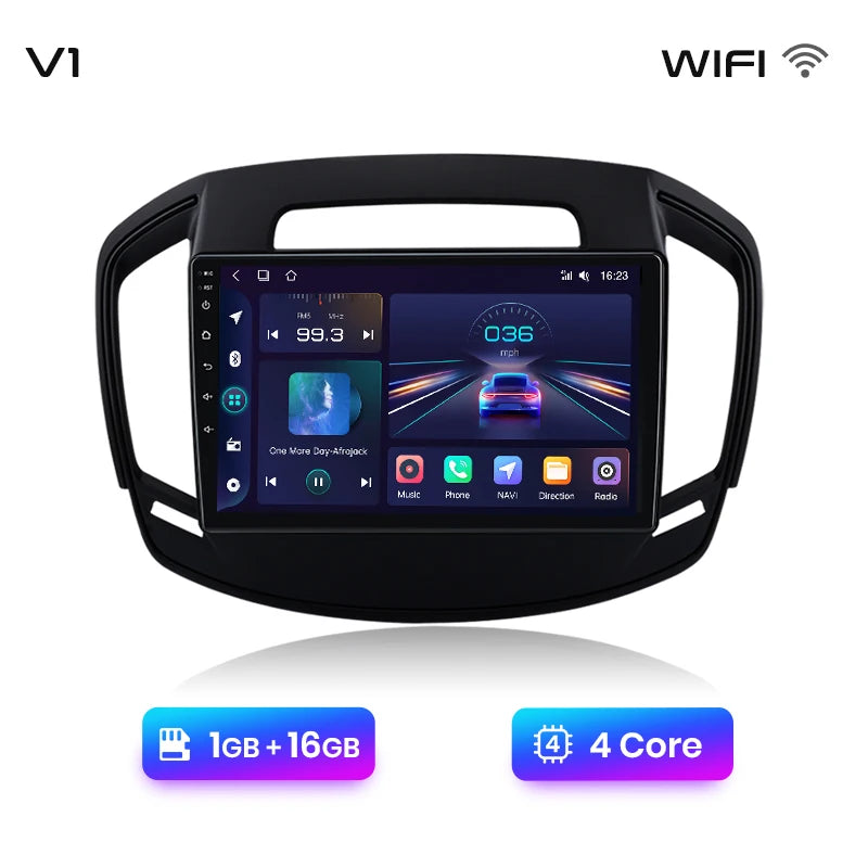 Junsun V1 Plus Car Radio For Opel Insignia 2013 - 2017 wireless CarPlay Android Auto car intelligent systems No 2 din 2din DVD