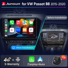 Junsun Wireless CarPlay Car Radio For VW Volkswagen Passat B8 2015-2020 Android Multimedia