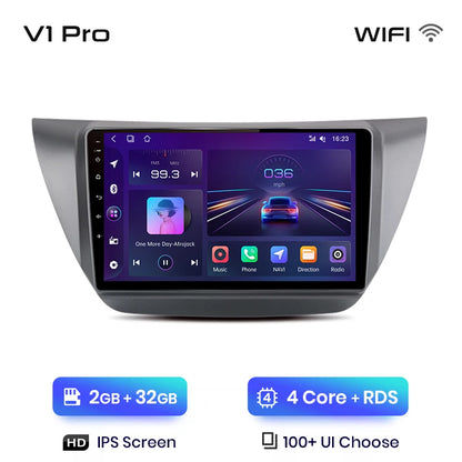 Junsun V1pro AI Voice 2 din Android Auto Radio For Mitsubishi Lancer 9 CS 2000-2010 Carplay 4G Car Multimedia GPS 2din autoradio