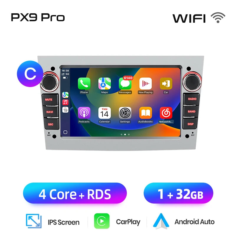 JUNSUN Car Radio For Opel Astra Antara Vectra Corsa Zafira Vivaro  Multimedia Wireless  Carplay  Android Auto Stereo Autoradio