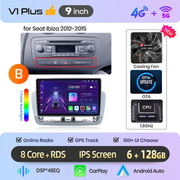 V1 Plus (6GB 128GB) 9''