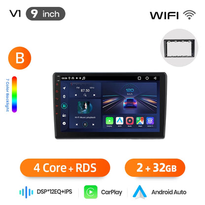 Junsun Wireless CarPlay Car Radio For VW Passat B5 B6 2004-2010 Android Multimedia