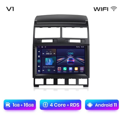 Junsun V1pro AI Voice 2 din Android Auto Radio for Volkswagen Touareg 2002-2010  Carplay 4G Car Multimedia GPS 2din autoradio