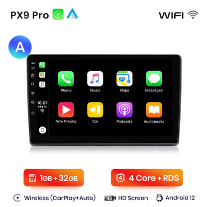 AWESAFE Wireless CarPlay Android Auto Autoradio For Fiat Ducato Peugeot Boxer 2 Citroen Jumper 2 2006 -2023