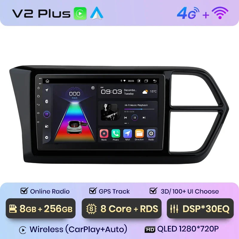 Junsun Wireless CarPlay Android Auto Radio For VOLKSWAGEN JETTA VS5 2019+ Car Intelligent Systems RDS BT WiFi 2 din - Junsun Official Store