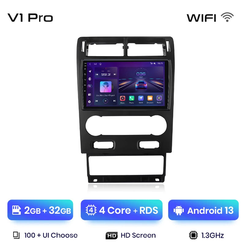 Junsun V1 Plus Car Radio For Ford Mondeo 3 2004 - 2007 wireless CarPlay Android Auto car intelligent systems No 2 din 2din DVD