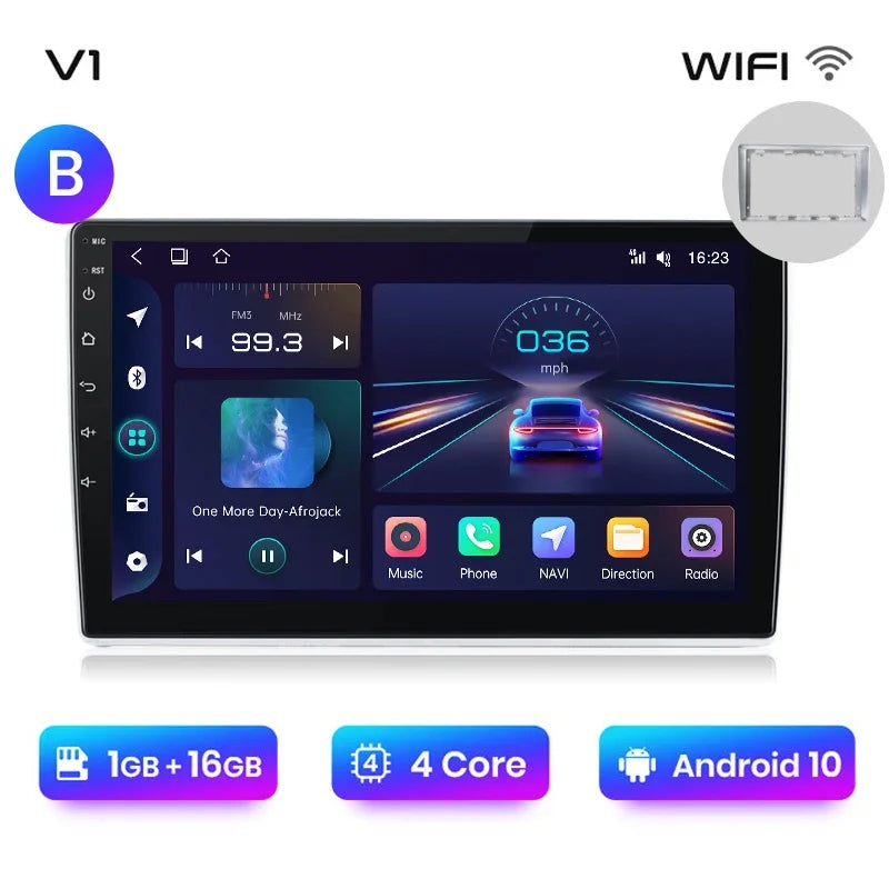 Junsun Wireless CarPlay Android Auto Car Radio Multimedia For VW Passat B5 B6 2004-2010 GPS Intelligent Systems Smart Autoradio - Junsun Official Store