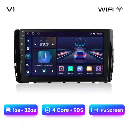 Junsun Wireless CarPlay Android Auto Radio For VW VILORAN SAGITAR TAYRON T-ROC 2021 Car Intelligent Systems RDS BT WiFi 2 din