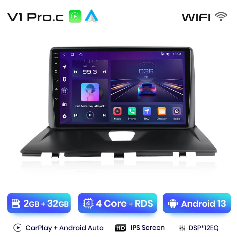Junsun V1 Plus Car Radio For Peugeot Expert 2007 - 2016 wireless CarPlay Android Auto car intelligent systems No 2 din 2din DVD