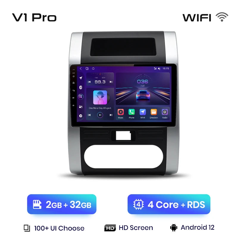 Junsun V1pro AI Stimme 2 din Android Auto Radio Für Nissan x trail t31 2008-2012 Carplay 4G Auto Multimedia GPS 2din autoradio 