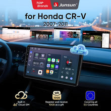 Junsun eSIM Android 14 Wireless CarPlay For Honda CR-V 2007 2008 2009 2010 2011 GPS 4G DSP Multimedia Stereo
