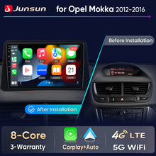 Junsun Wireless CarPlay Car Radio For Opel Mokka 2012-2016 Android Multimedia