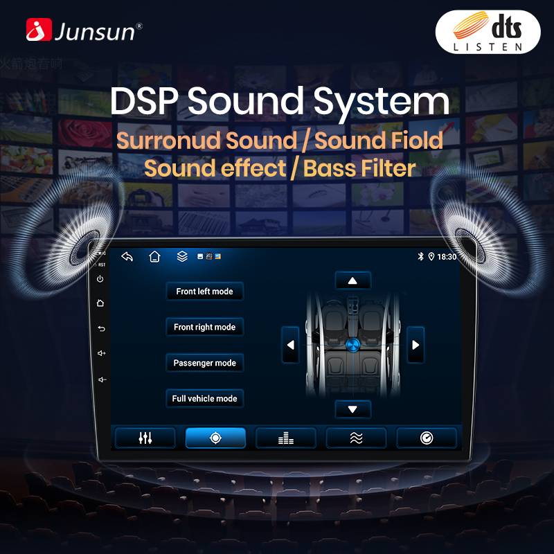 Junsun AI voice 4G LTE wireless CarPlay Android Auto Radio For VW Golf 7 2013-2017 Car Intelligent Systems Multimedia player Stereo RDS BT 2 din autoradio GPS Navi screen